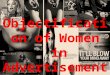 Objectification of women