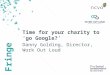 Time for your charity to 'go Google?