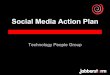 Technology people social media action plan