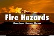 Fire Hazards for Gas-Fired Power Plants