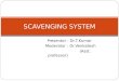Scavenging system in operating room