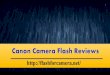 Canon Camera Flash Reviews