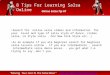 Salsa Online 8 Tips For Learning Salsa Online