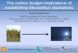 Andy Robertson - Miscanthus trace gases - CEH Presentation March 2013