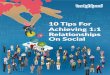 [eBook] 10 Tips For Achieving 1:1 Relationships On Social