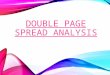 Double page spread analysis 2