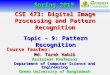 Topic   9 (pattern recognition)