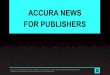 Accura news for publishers
