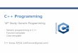 C++ Programming - 14th Study