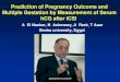Prediction of pregnancy outcome and multiple gestation by measurement of serum h cg after icsi