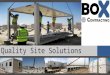 BOX Contracting - Prefab Site Facilities
