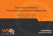 Real-Time Analytics: From Data to Actions in Milliseconds