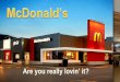 Case study - Driving Social Media Engagement at McDonalds