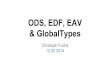Ods, edf, eav & global types