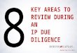 8 Key Components of a Sucessful IP Due Diligence