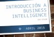 Introducción Business Intelligence