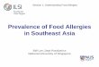Prevalence of Food Allergies in S.E Asia - 2015