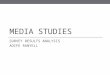 Media studies- Survey analysis