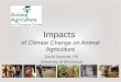 Impacts of Climate Change on Animal Agriculture