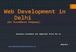 Web development in    delhi