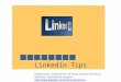 LinkedIn Tips for Cindy Pain- FINAL