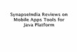 SynapseIndia reviews on mobile apps tools