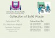 Collection of solid waste