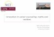 Maria Eduarda Duarte - Innovation in Career Counseling: Myths and Realities