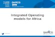 Operating models for Africa