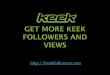 How do you update keek app