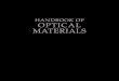 Optics handbook of optical materials