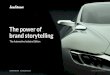 Auto brands & brand storytelling [research]