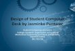 Design of Student Computer Desk