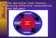 Screening nutrition care process