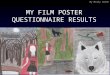 My film poster questionnaire results