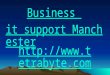 Business it support manchester
