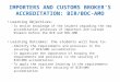 Importers and customs broker’s accreditation in the Philippines