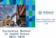 Excavator Market in South Korea 2015-2019