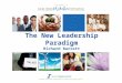 The new leadership paradigm 2015