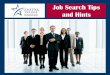 Job Search Tips & Hints