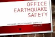 Earthquake Safety Presentation