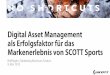 Digital Asset Management @ SCOTT Sports