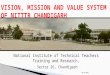 Vision, mission and values of NITTTR Chandigarh India
