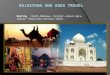 Rajasthan and agra travel