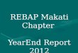 Year end report 2012