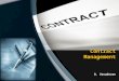 Contract management general