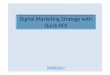Digital Marketing Strategy with Quick ROI