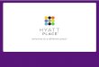 Hyatt Place Sales Presentation - GENERATION 1