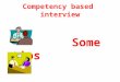 Clerical Officer Competency Interview