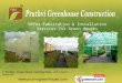 Greenhouse Services by Pruthvi Green House Construction Pune